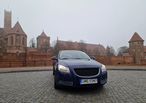 Opel Insignia cena 19999 przebieg: 143500, rok produkcji 2011 z Malbork małe 56